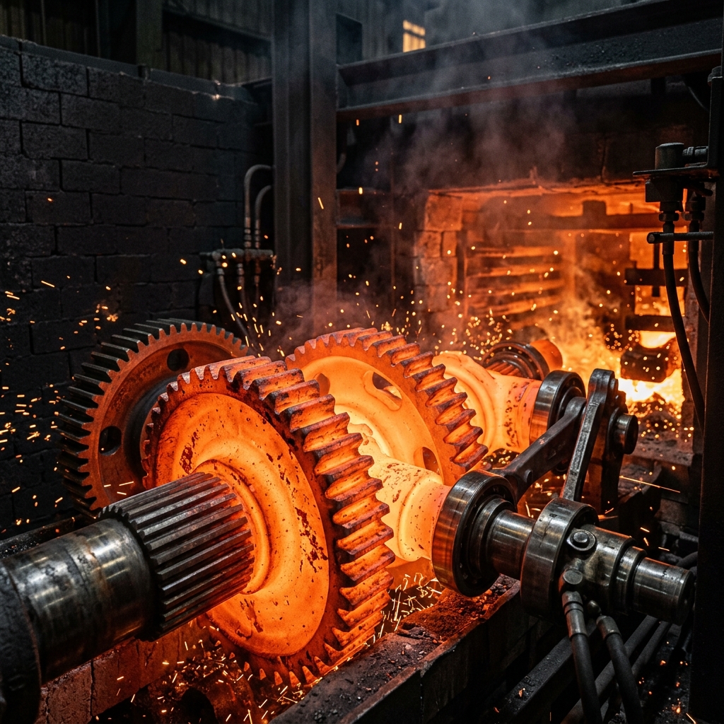 Industrial Gears Heat Treatment
