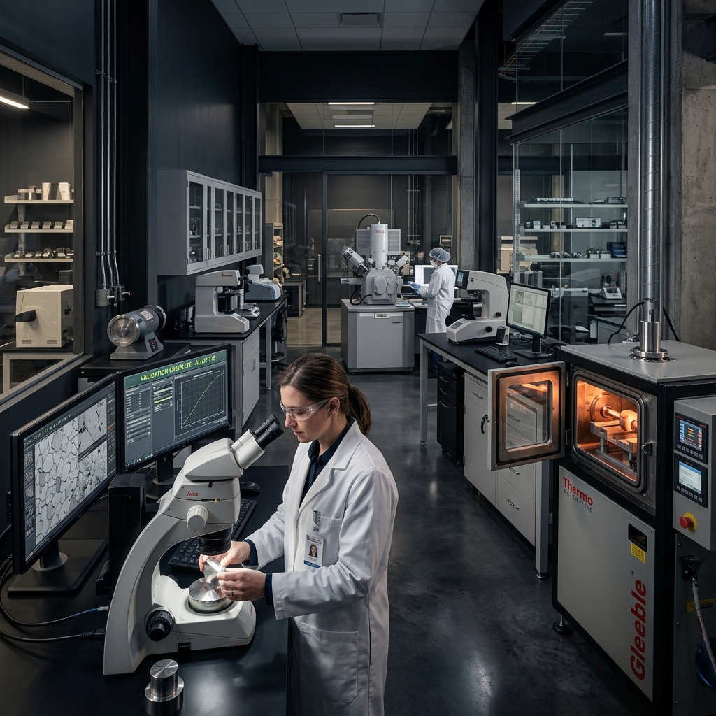 High-Tech Metallurgical Lab